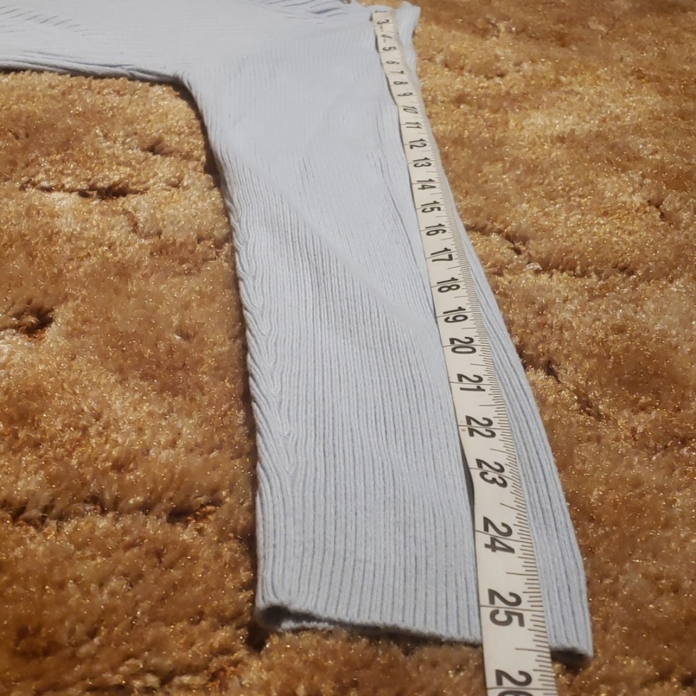Baby Blue Ribbed Henley - Picture 8 of 8
